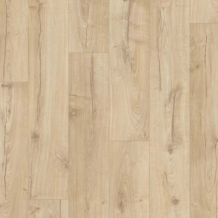 Stratifié Quick-Step Impressive Ultra 12mm chêne classique beige 138x19cm