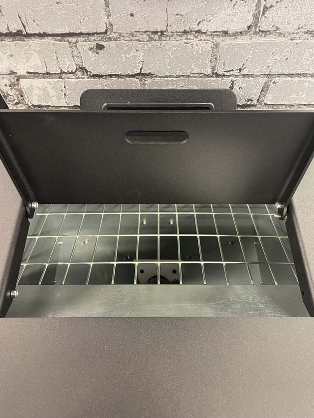 Pelletkachel Model 10 - 9,3kW - 185m3 - wit - 44x48x102cm