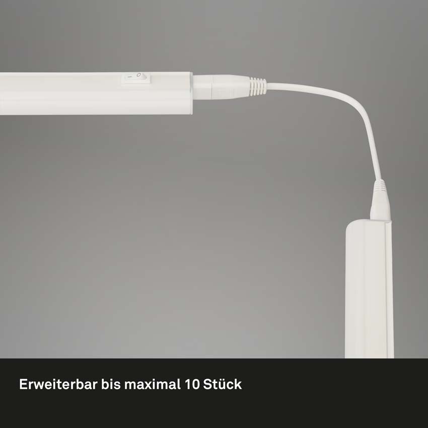 Keukenverlichting - wit - 87,3cm - LED - 10W - 4000K - koppelbaar