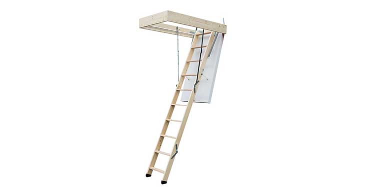 Escalier escamontable Ardon 56 en pin 140x70cm ClickFix