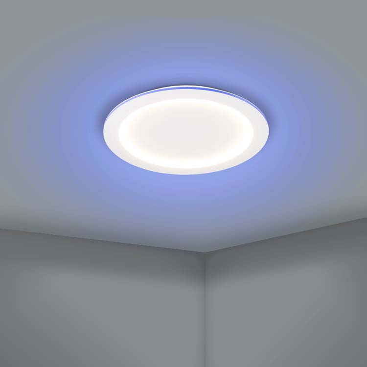 Plafondlamp - wit - Ø59,5cm - dimbaar - LED - 1x35W - 2700K-6500K + RGB
