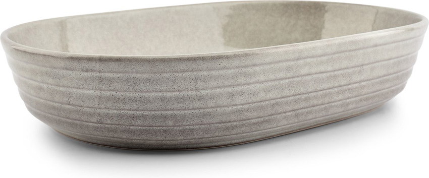 Ovenschaal Salt&Pepper grijs 36,5x26,5x7cm
