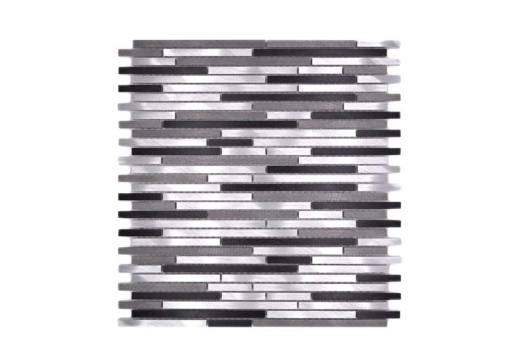 Mozaïek Mix grijs mat 29,8x31,8cm