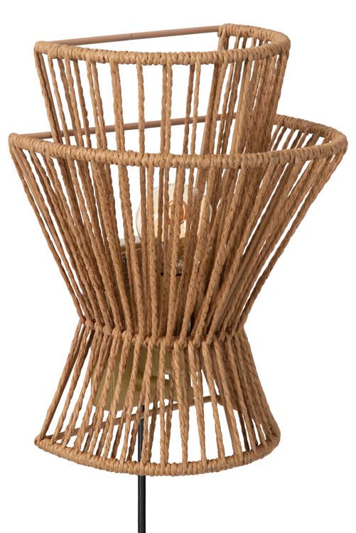 Lucide TASMAN - Wandlamp - 1xE27 - Naturel