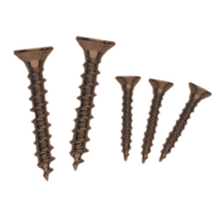Set de vis pro pour serrure AGB bronze