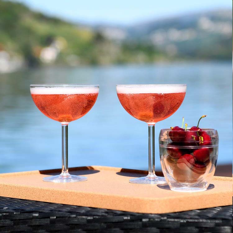Champagneglas kunststof Bodum 28 cl Oktett
