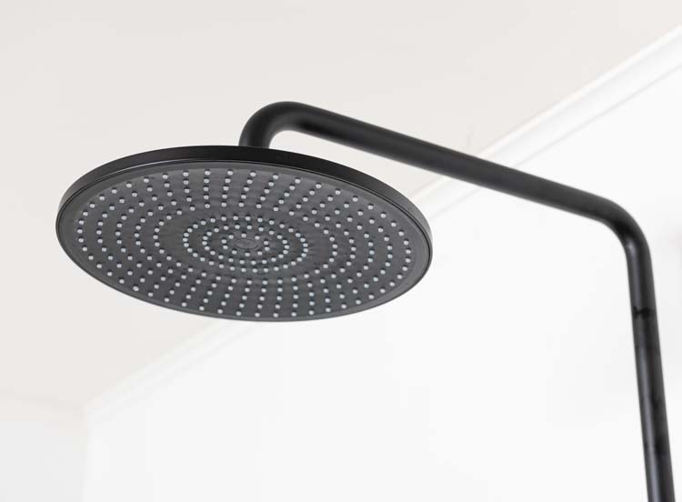 Bad- en doucheset Hoax thermostatisch mat zwart