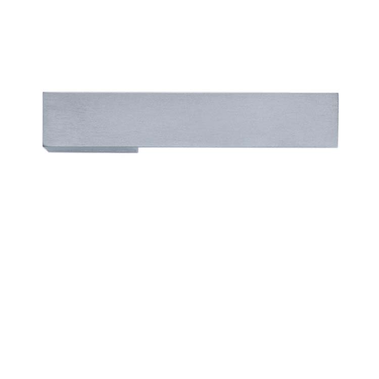 Poignée de porte pro arezzo chrome brossé sans rosace