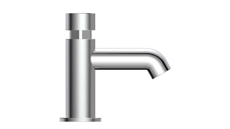 Koudwaterkraan Floris glanzend chroom