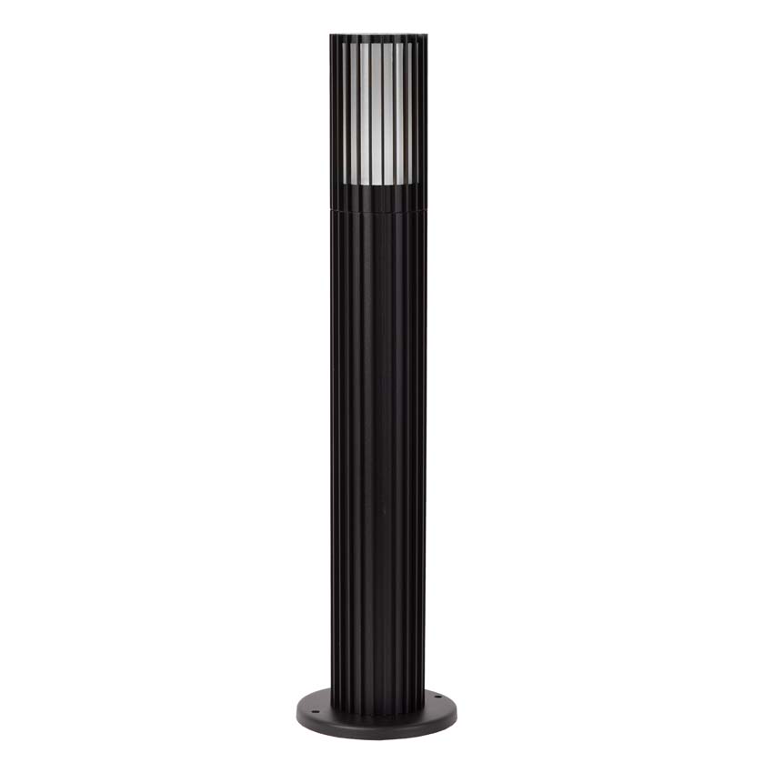 Lucide Essential Timbala - Borne lumineuse - 1xGU10 - IP44 - Noir