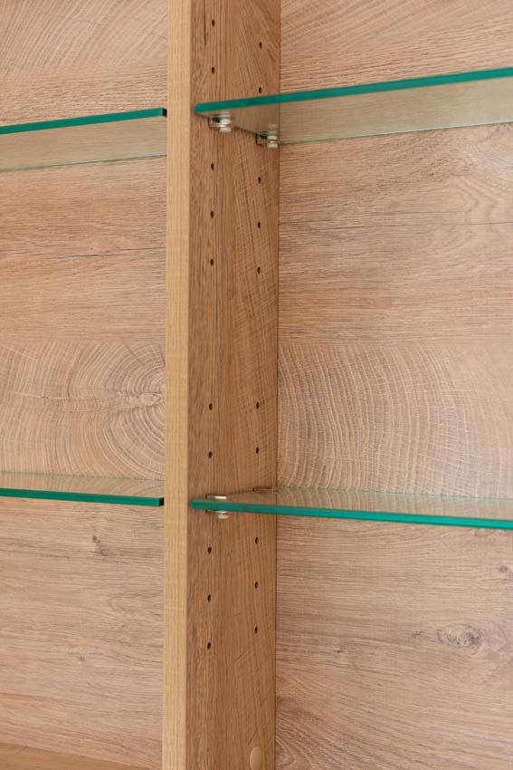 Armoire à glace Tibo/Tony chêne méditerranéen 90x70cm