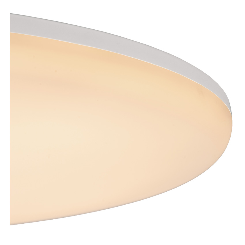 Plafonnier de salle de bains - Ø35cm - LED - CCT - 1x36W 3000K/6500K - IP44 - Opale