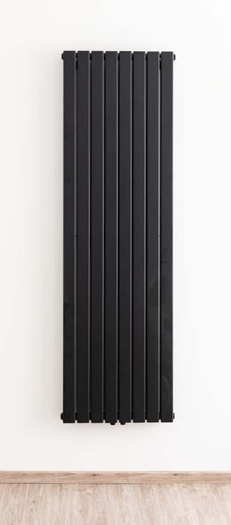 Designradiator Dana dubbel 180x54,6cm zwart 1934Watt