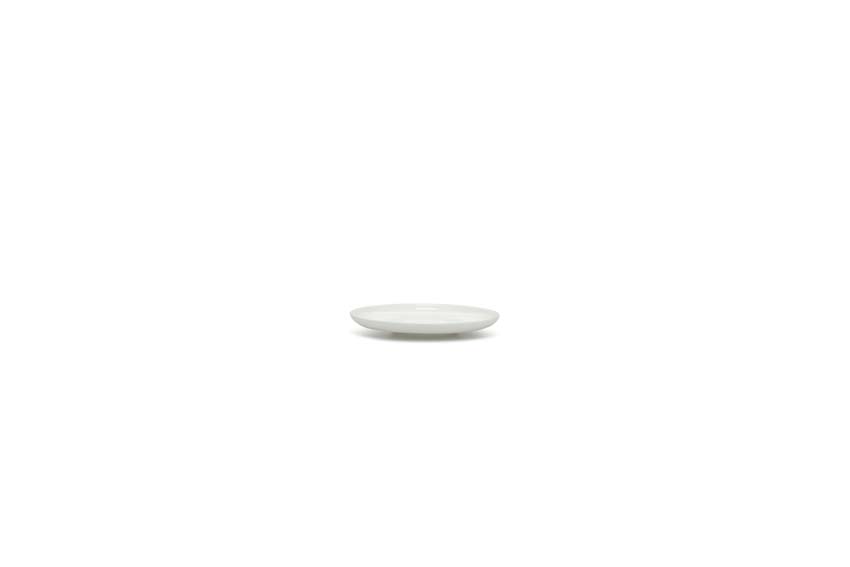 Plat Alura porcelaine blanc Ø12x1,3cm