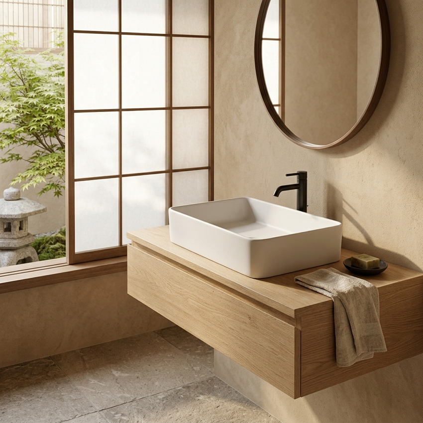 Opbouwkom Mo mat wit 56x38x12cm