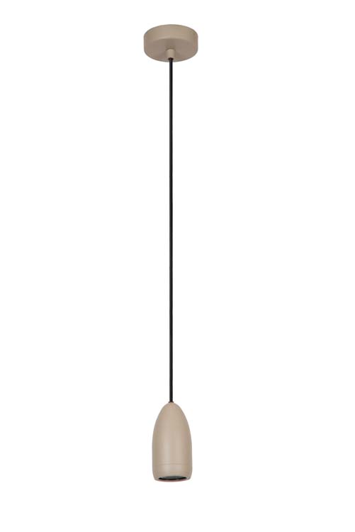 Suspension - taupe - Ø10cm - GU10 - 40W