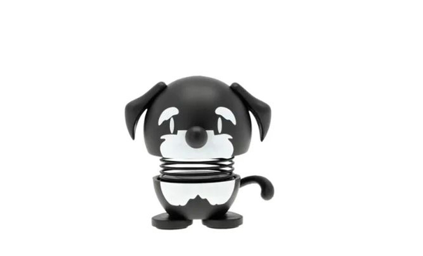 Hoptimist Schnauzer noir XS