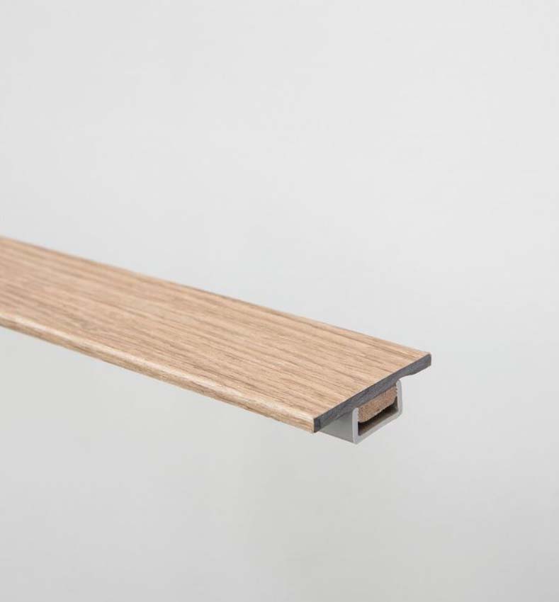 Overgangsprofiel Floorify donkerbruin 200x3,6x0,62cm