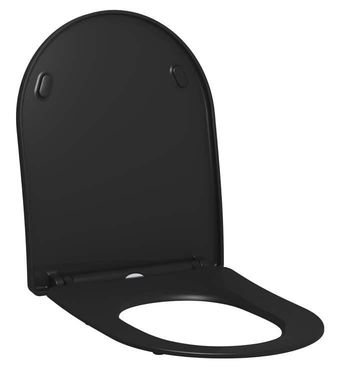 Wc-bril Allibert Ades soft-close zwart Wc-bril Allibert Ades soft-close zwart