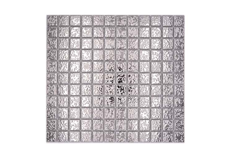 Mosaïque Argent Deco brillant 33x30,2cm