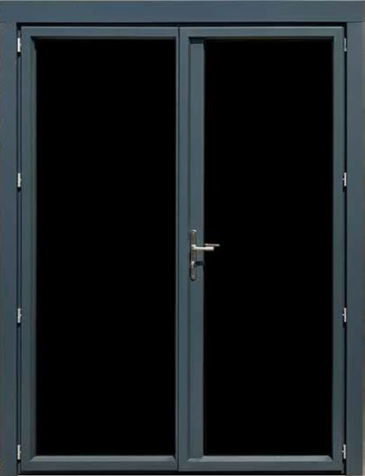 Tuinstudio Amelia M vurenhout naturel 300x300x236cm dubbele deur