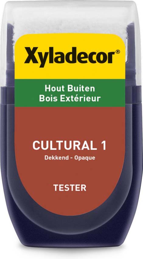 Tester houtbeits Xyladecor natuurlijk effect cultural 01 30ML
