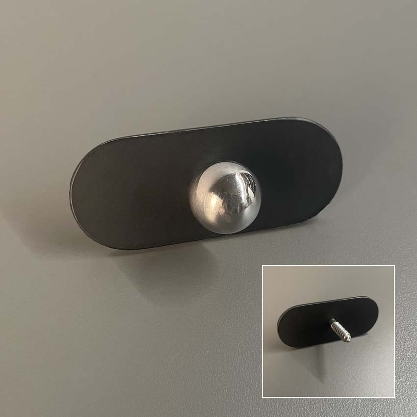 Mix&Match support mural 8cm avec aimant sant tête de spot