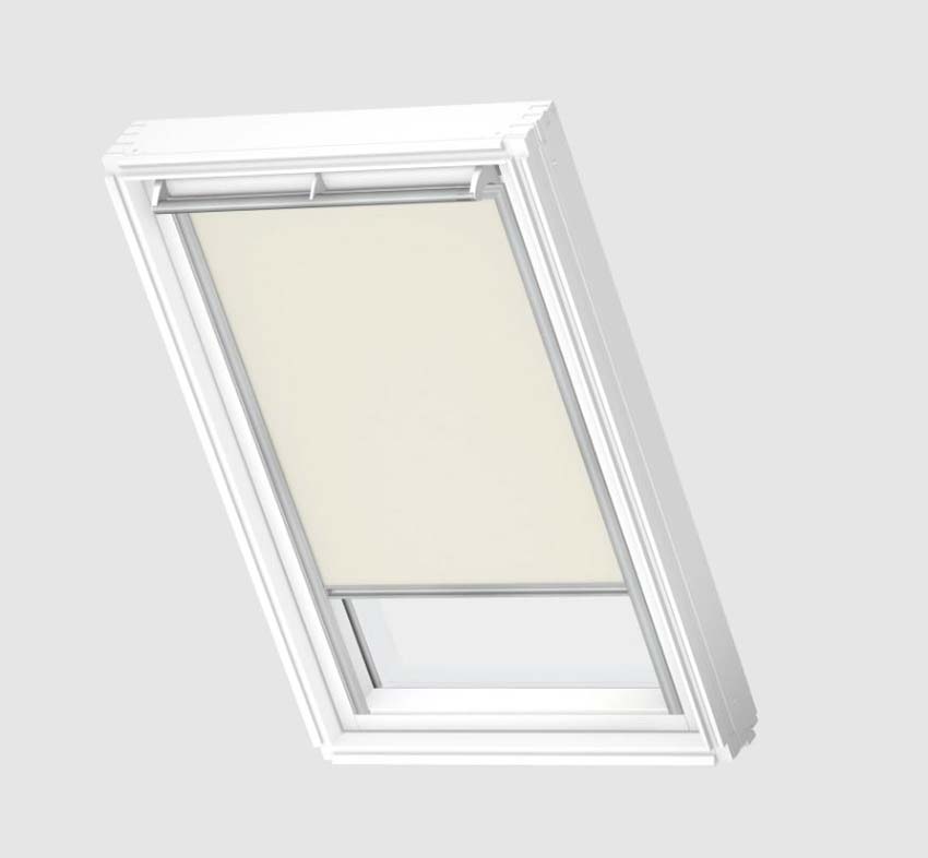 Store enrouleur Velux occultant à commande manuelle beige PK04 1085S