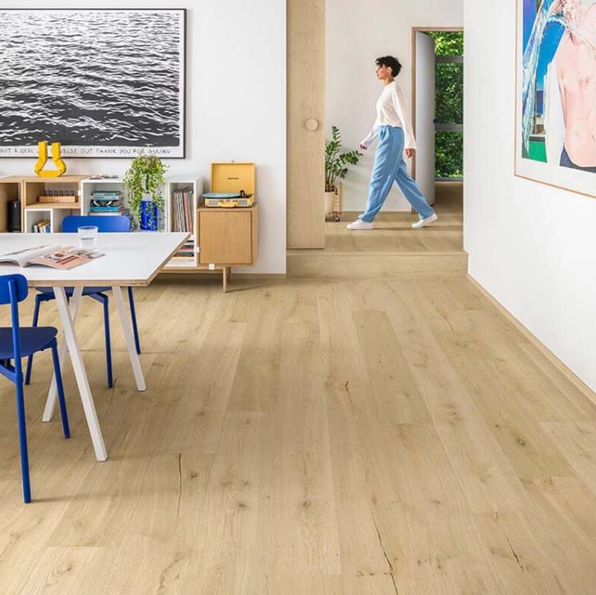 Laminaat Quick-Step Impressive Ultra 12mm katoen eik 138x19cm