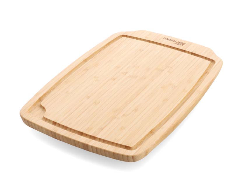 Planche à découper Dagelijkse Kost en bois 39x26cm avec rigole d'écoulement