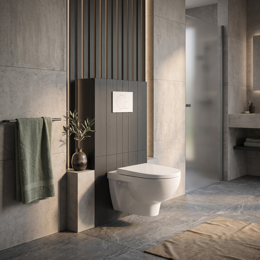 Toiletset Villeroy & Boch Targa wit inclusief WC-bril + inbouwreservoir Madison Pro + drukplaat wit
