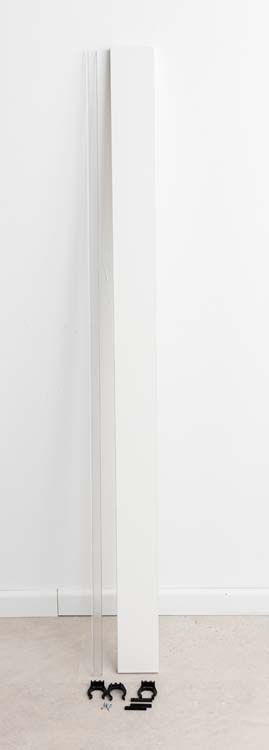 Plinthe pour armoire de cuisine Plenti blanche 150cm