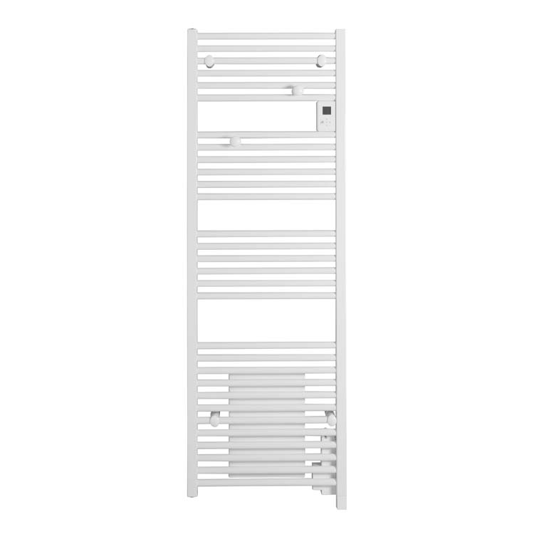 Handdoekradiator elektrisch met blower 183,7x55cm wit 2000Watt