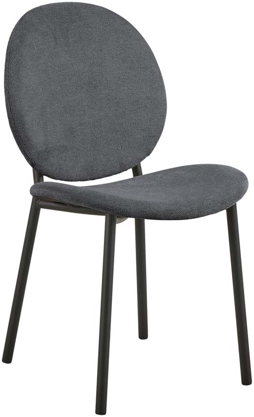 Chaise de salle à manger Richard anthracite