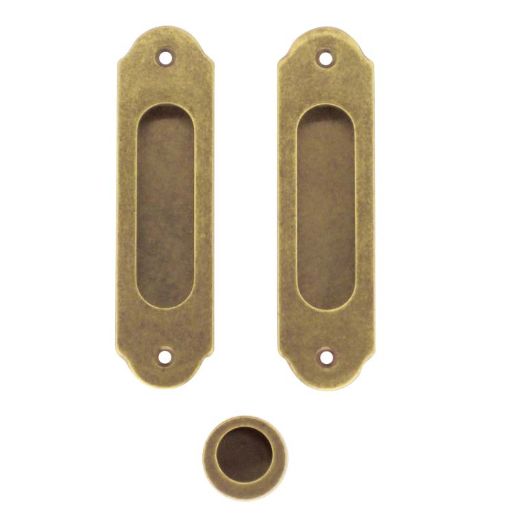 Coquille de porte pro altamura classic ovale vieux jaune par set