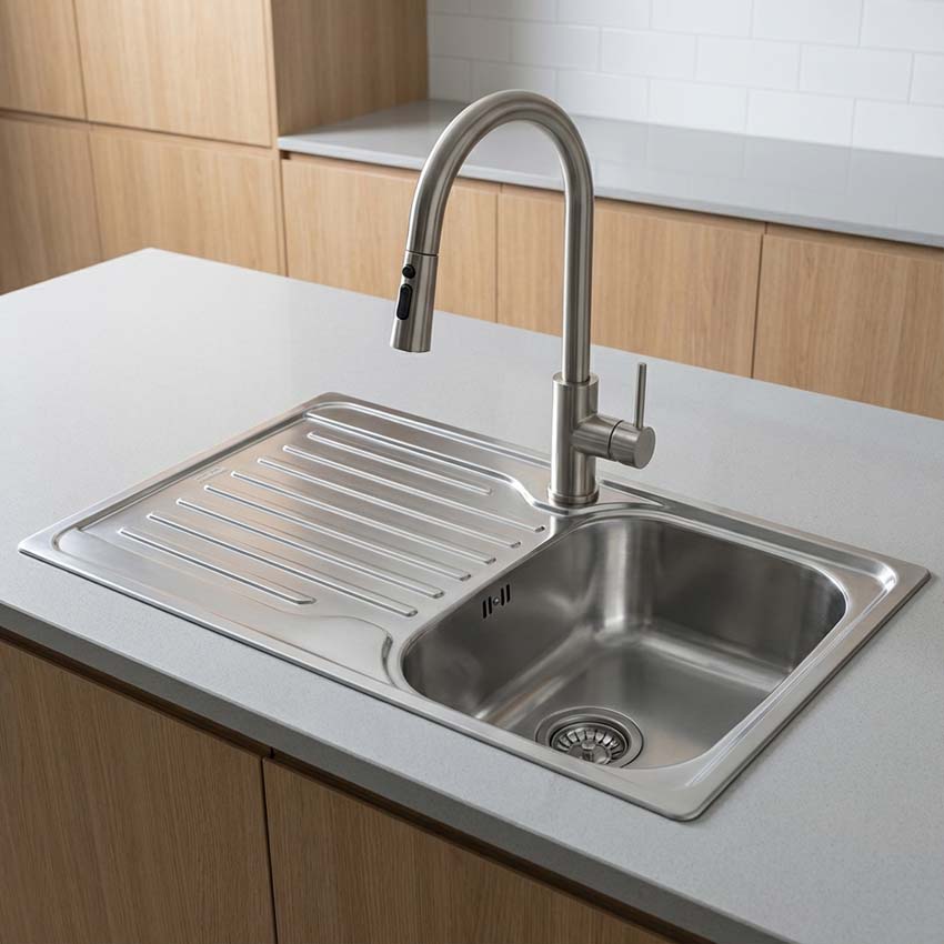 Évier Franke Antea inox 89x50cm