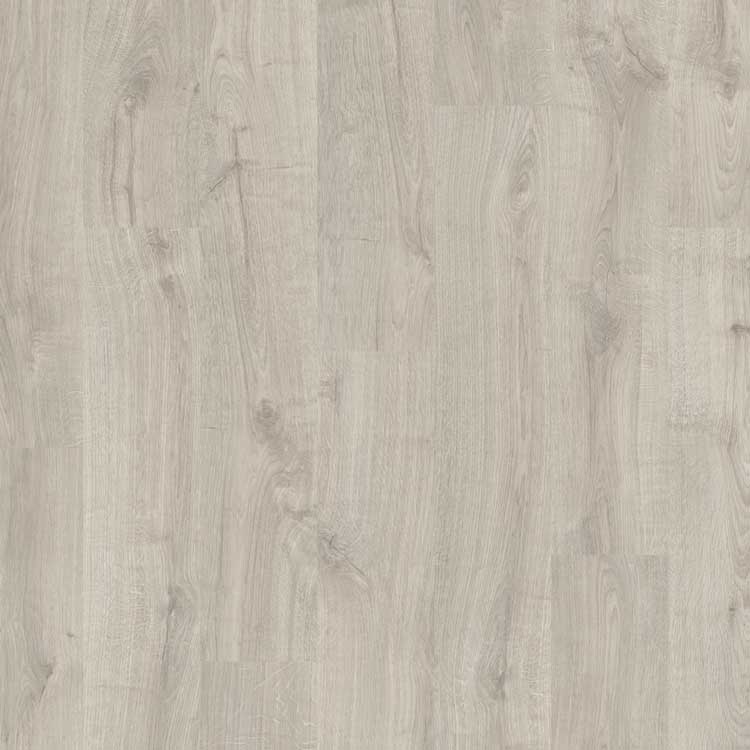 Stratifié Quick-Step Eligna 8mm chêne Newcastle gris 138x15,6cm