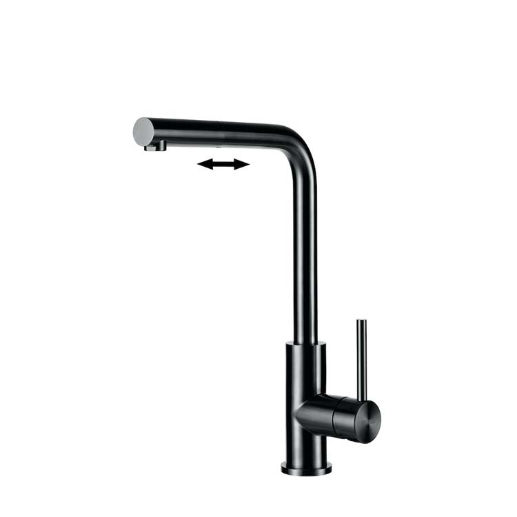 Keukenkraan Lorreine Tweed met uittrekbare uitloop