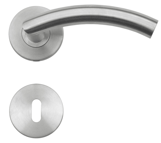 Poignée de porte pro inox Bellagio 14cm