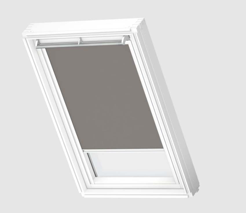 Rolgordijn Velux verduisterend handbediend grijs FK06 0705SWL