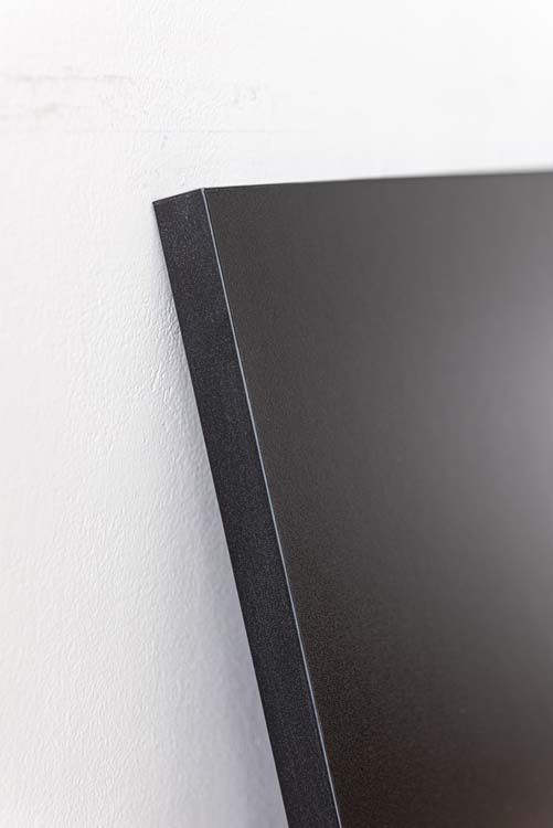 Paroi latérale pour îlot de cuisine Plenti noir/aspect bois 87,5x88cm