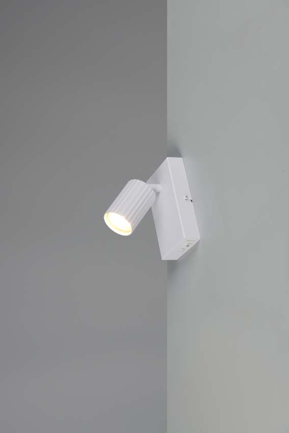 Wandlamp - Wit - 9x15x14cm - Dimbaar - GU10 - 1x10W