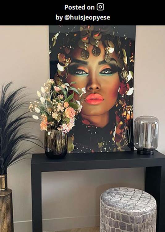 Tafellamp - fumé - Ø22cm - E27 - 40W