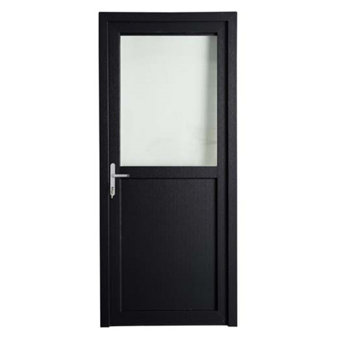 Buitendeur met glas Buitendeur met glas
