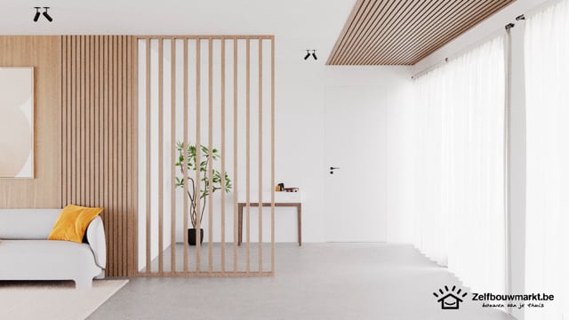 Roomdivider Line up Divide 192 cm chêne clair Roomdivider Line up Divide 192 cm chêne clair