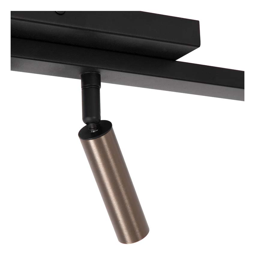 Lucide Essential Keoni - Spot de plafond - 6xG9 - Café