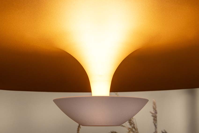 Lucide Premium Kenneth - Hanglamp - Ø60cm - LED Dimbaar - 1x16W 2700K - Wit