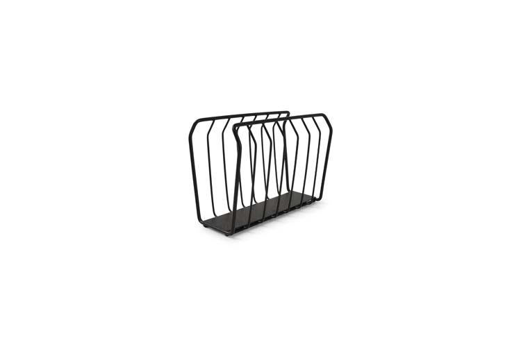 Servethouder Loft zwart 15 x 7 x 11 cm
