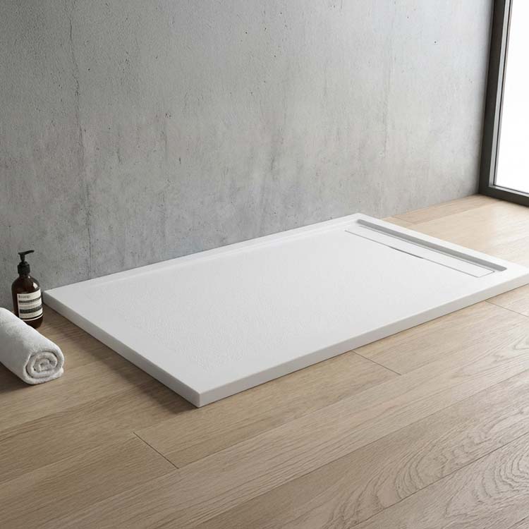 Receveur de douche blanc