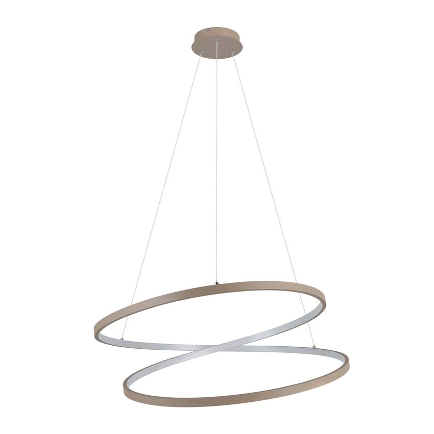 Hanglamp - Zand - Ø70cm - LED - 1x42W - 3000K